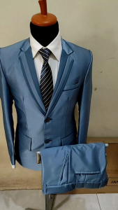Podo Moro 1 stel jas semi woll kilap DENIM jas wedding jas nikah jas pernikahan jas kawin jas akat nikah jas pengantin jas manten jas pirwed jas almamater jas blezer jas wisuda jas slim fit jas model baru jas murah jas model korean Jas pria formal