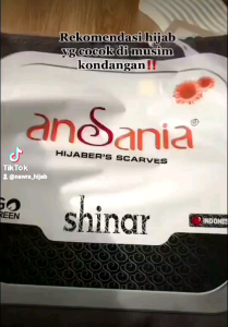 SEGIEMPAT SINAR GLAMOUR/SEGI4 PESTA/HIJAB SINAR GLAMOUR ANSANIA