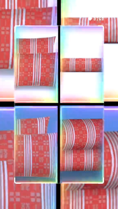 ( 3 PCS ) URUNG Bantal & guling  Motif SALUR