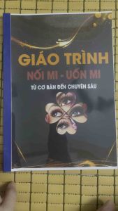 Giáo trình thiết kế chuyên nghiệp nối mi và uốn mi bản mới 2025