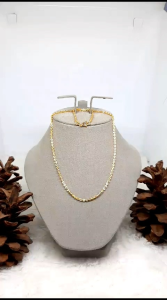 Kalung Anak Holo Ukir  Perak Asli 925