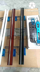 Pegangan/Gagang/Handle Pintu Rumah 33cm 45cm 60cm Stainless Motif Garis Vertical