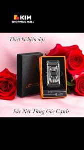 Bật Lửa Cảm Ứng Ra Lệnh Bằng Giọng Nói 2 Chế Độ Lửa 5 Cảm Biến Thông Minh - Hàng Cao Cấp Full Box