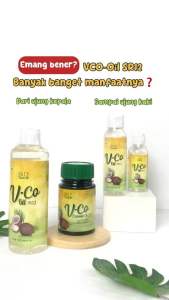 VCO OIL SR12 MINYAK SERBAGUNA VIRGIN COCONUT OIL /VICO OIL SR12 / MINYAK KELAPA MURNI 100%
