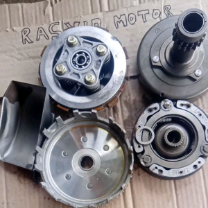 Kopling Ganda Lengkap Siap Pasang: Supra X & Astrea Grand