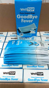 Plester demam kompres dingin Goodbye fever WellTOP
