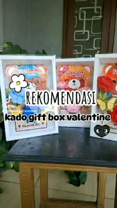 Kado Valentine Hampers Gift Box Cokelat Silverqueen & Lampu LED