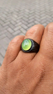 CINCIN BATU ANGGUR HIJAU KUALITAS SUPER MINIMALIS