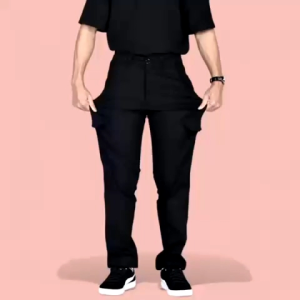 Seluar Kerja Lelaki Kain CO Tebal Regular Fit Multi Pocket Tactical Six Pocket Working Pant