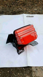 Lampu Belakang Stoplamp Motor Honda GL100 Set Dudukan Stoplamp Tebal