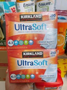 500 tờ Giấy sấy thơm quần áo Kirkland Signature Ultra Soft Fresh Scent Mỹ