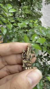Tượng đồng thần voi Ganesha mini