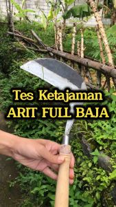 Arit Sabit BAJA PER untuk Potong Rumput Liar Siap Pakai
