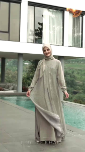 ETHICA Sarimbit Royal Truffle Khaki Series 2026 Baju Lebaran Couple Keluarga Terbaru