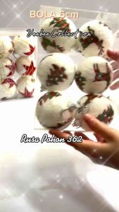 Bola Natal Mika 6cm: Aksesori Pohon Natal Terbaik