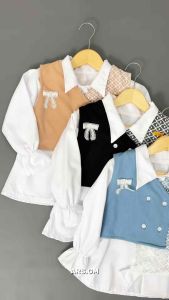 Mahreen Kemeja Vest Anak Usia 1 Sampai 14 Tahun