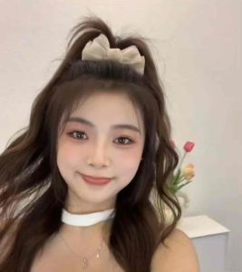 Kẹp tóc càng cua 3 răng đính hoa hướng dương 5 cánh kẹp búi ngoặm bằng nhựa cho nữ