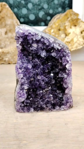 Natural Uruguay Super High Gred Amethyst Druse Ornament A55