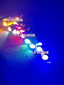 Lampu Led mata elang 2 sisi breket baut nyala diam