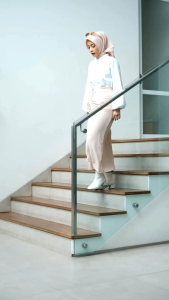 Nuria Rok Serut Crinkle Gaya Desain Korea