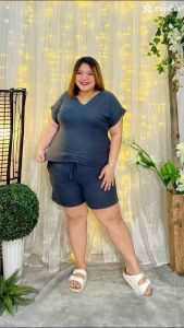 Geneva Plus Size Waffle Coords (3XL-4XL) Womenswear