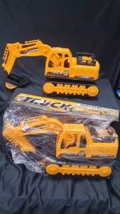 No.998-42(Road Worker)รถแมคโครมีลานเข็นเล่นได้ หลากหลายแบบ พลาสติกหนาเกรดA ny/jo 11