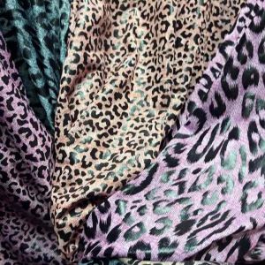 BAHAN KAIN ANTIK JACGUARD LATEX MOTIF MACAN TUTUL