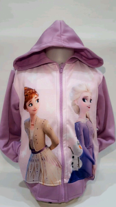 Jaket Anak Frozen Butterfly Printing