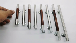 ( 1 Dosin ) 12 Biji Handle Kotak Stainless Stell Tarikan Laci Lemari Jendela Kitchen Set Minimalis Anti Karat