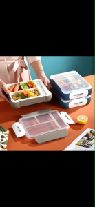 LUNCHBOX 4 sekat kotak bekal dewasa anti bocor dan tahan panas