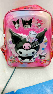 TAS RANSEL SEKOLAH KARAKTER KUROMI 3D (LED) UK PAUD USIA 1-3 TAHUN