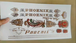 Stiker PHOENIX full set Sepeda Jengki dan Onthel / Stiker sepeda Phoenix / Label Stiker Phoenix / Label Merk sepeda Phoenix / Stiker Phoenix sepeda