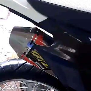 Knalpot Norifumi ROCKET 4 Titanium Full Bending KLX 140 KLX 150 CRF 150L WR 155 DTRACKER 150