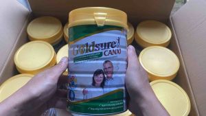 Combo 6 lon Goldsure Canxi (lon thiếc 900g date 2026 hàng chính hãng) - Sữa canxi dành cho người già (trên 40 tuổi)