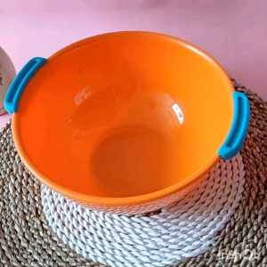 Mangkok Plastik Tebal Selina bowl Baskom Sayur Buah Lauk Mangkuk Bulat Lucu Unik Trixy 326 Warna Acak