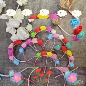 Bando Bunga Mahkota Anak: Aksesoris Pesta Natal yang Cantik