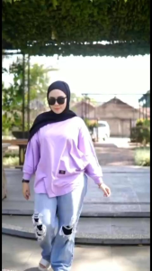 Kaos Batwing // Kaos Wanita Jumbo Kaos Wanita Lengan Panjang