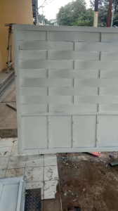 pagar papan grc Material Besi Pagar Grc Desain Pagar Dekoratif Grc - Lazada