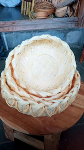 Uwel Bulat: Mangkok Anyaman & Mangkok Kukus Serbaguna