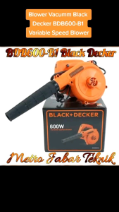 Blower Vacumm Black Decker BDB600-B1 Variable Speed Blower Original