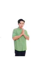 KEMKO KEMEJA KOKO PRIA LENGAN PENDEK BAHAN KATUN SIGARET PREMIUM