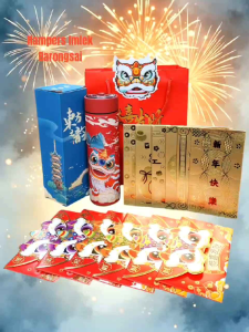 Termos Smart LED Edisi Imlek Chinese New Year Tumbler Botol Minum Souvenir Hampers Imlek CNY