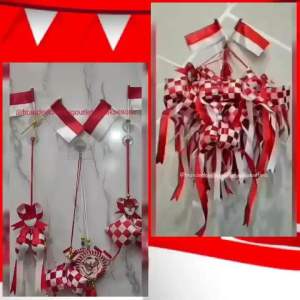 Bendera Merah Putih Tempel Mobil & Aksesori Dekorasi HUT 17 Agustus