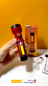 ROLINSON RL-1234 SENTER EMERGENCY 10W + LED COB / SENTER TANGAN MINI