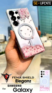 เคส FenixShield Eleganz PINK BLOSSOM สำหรับ Samsung Gaalxy S25 Ultra