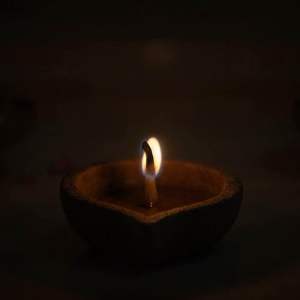 Shri Kuberlaxmi Panchgavya Panjakavya Sana Vilakku Diya Natural Herbal Lamp Ready Stock Malaysia