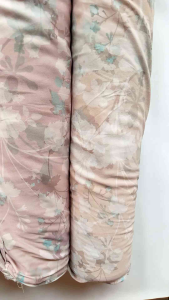 Kain Rayon Twill Motif Bunga Meteran Harga per 0.5