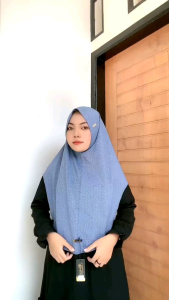 Hijab Harian Soft Pet Malay Matt Jersey Mamosa |Jilbab Harian Santi by dauragama | Bergo Cutting malay mamosa