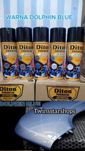 Pilok Pilox Pylok Cat Semprot Diton Premium Varian Warna Dolphin Blue 9120 9124 9218 9201 9128 400cc