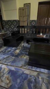 Kursi Sofa Tamu Modern Minimalis Kayu Jati Perhutani (pre order)